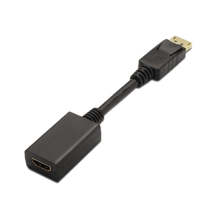 Nanocable DisplayPort to HDMI Adapter Male-Female 15cm Black…