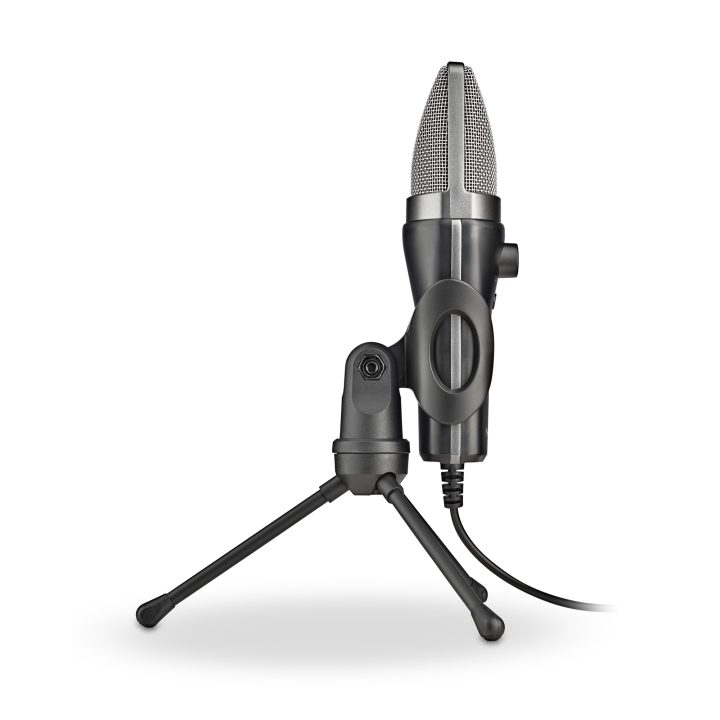NGS MS120 USB Black Microphone for Podcasting