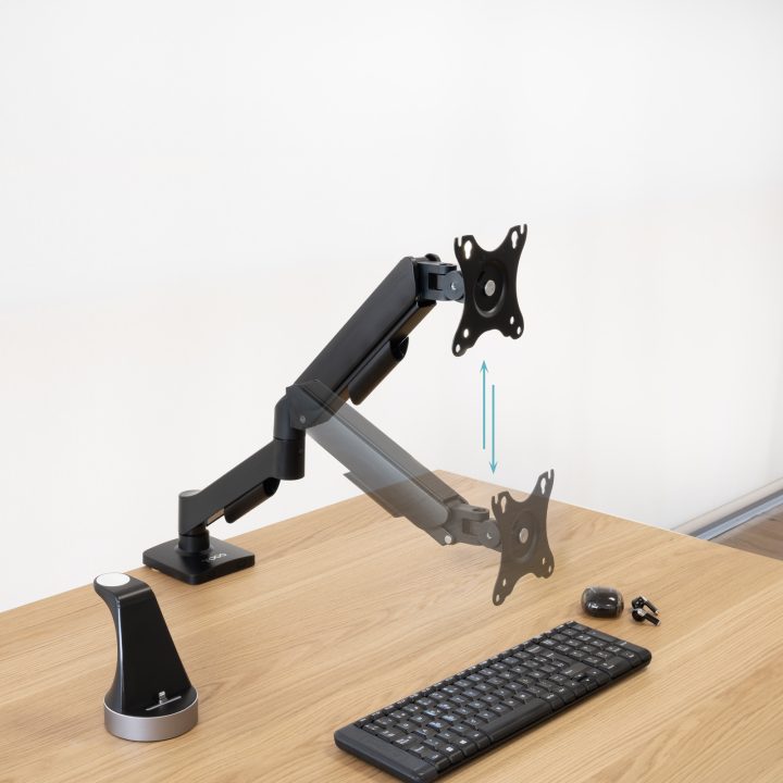 TooQ DB1733TNR-B 32" Desktop Monitor Stand Black