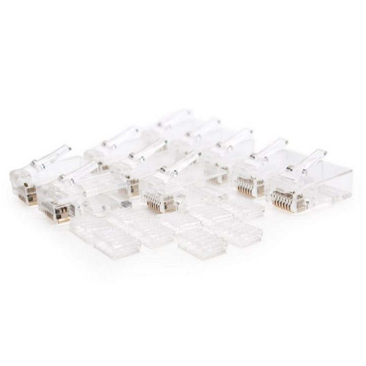 Nanocable RJ45 Connector 8-Wire CAT.6 (100 Pcs)