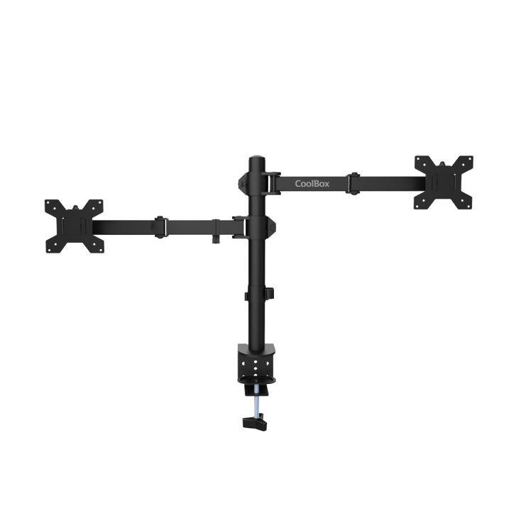 CoolBox Suporte de dois braços para monitor e portátil MP01