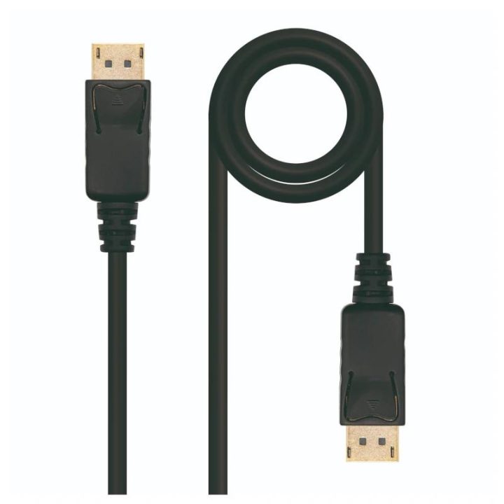 Nanocable Cable DisplayPort 1.2, DP/M-DP/M, Negro, 10 m