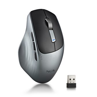 NGS LUSH-RB Right-Handed RF Wireless Optical Office Mouse 1600 DPI