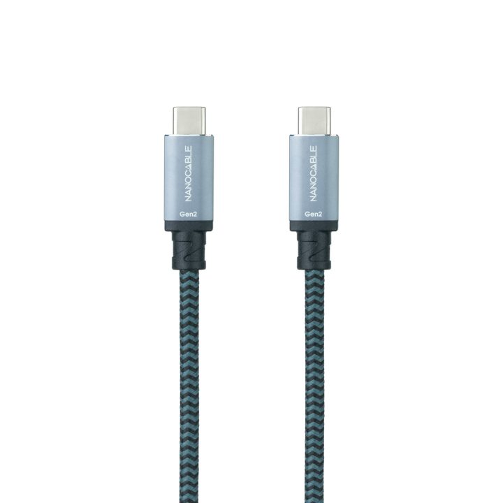 Nanocable Cabo USB 3.1 Gen2 10Gbps 5A, 4K/60Hz, USB-C/M-USB-C/M…