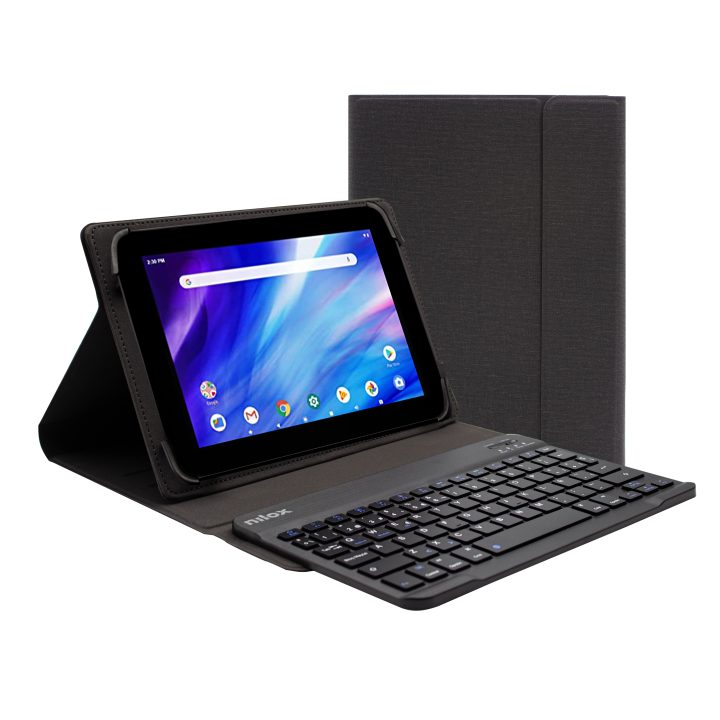 Nilox BLACK BLUETOOTH KEYBOARD CASE FOR 9.7" TO 10.5" TABLETS