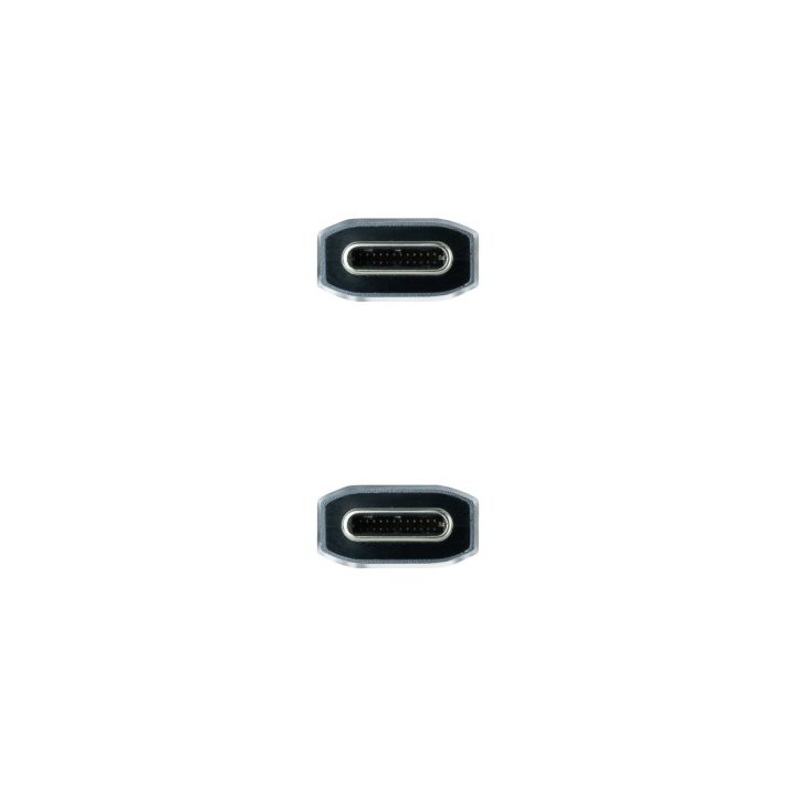 Nanocable Cable USB 3.1 Gen2 10Gbps 5A, 4K/60Hz, USB-C/M-USB-C/M…