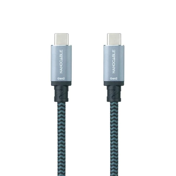 Nanocable Cable USB 3.1 Gen2 10Gbps 5A, 4K/60Hz, USB-C/M-USB-C/M…