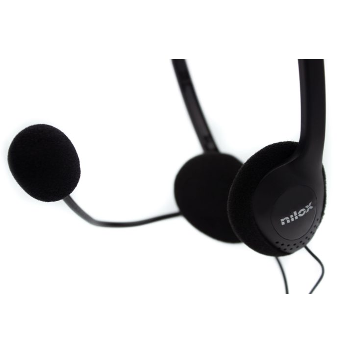 Nilox Over-ear Headset with Cable