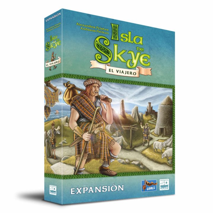 SD Games Board Game Isle of Skye The Traveler PEGI 10 (ISLSKY02)