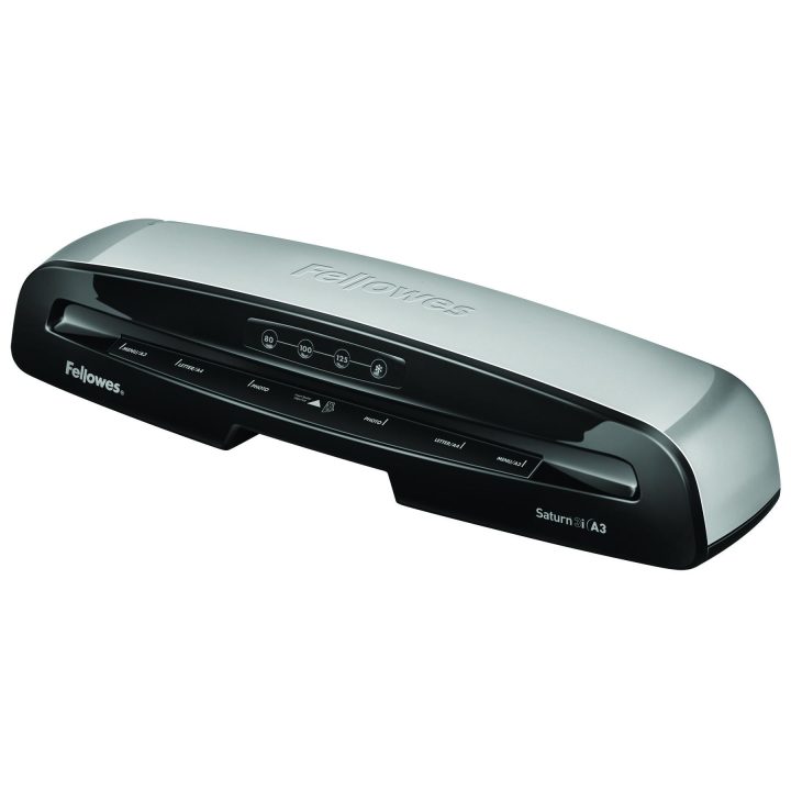 Fellowes Saturn 3i Cold/Hot Laminator 300 mm/min Black, Silver