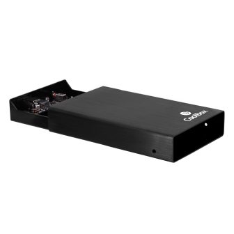 CoolBox CAIXA/CARCAÇA HDD 3.5" SCA-3533 USB3.2 GEN1 ALUMÍNIO PRETO