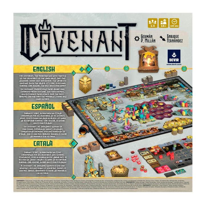 Devir Covenant Board Game (BGCOVSE)