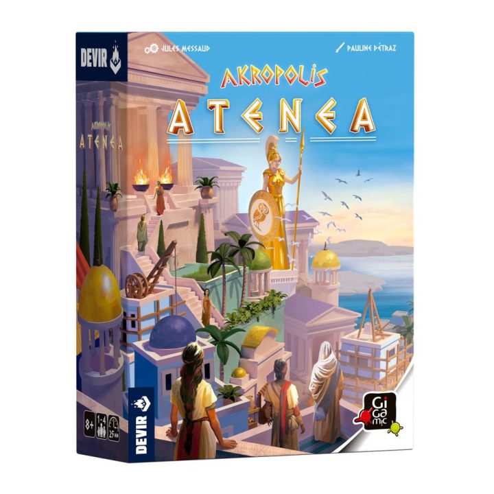 Devir Board Game Akropolis Expansion Athena (BGAKROATSP)