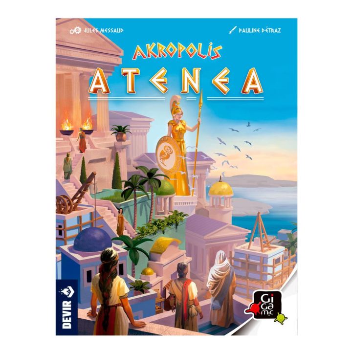 Devir Board Game Akropolis Expansion Athena (BGAKROATSP)