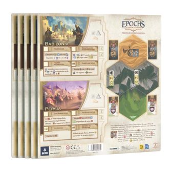 Devir Juego de mesa epochs expansión: oriente medio y latinoamérica…