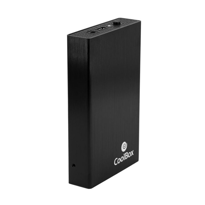 CoolBox CAIXA/CARCAÇA HDD 3.5" SCA-3533 USB3.2 GEN1 ALUMÍNIO PRETO