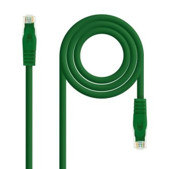 Nanocable Cabo de rede patch cord RJ45 LSZH Cat.6A UTP AWG24, Verde…