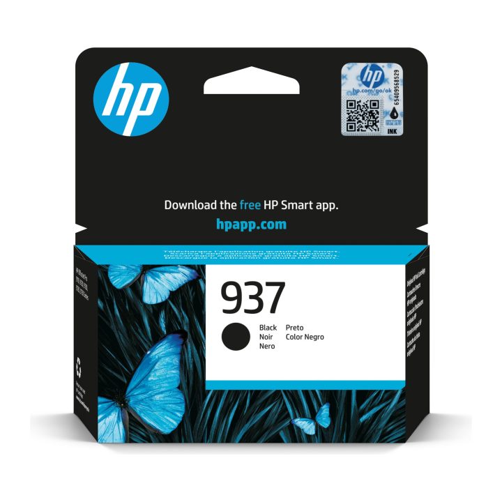 HP Cartucho de Tinta Original 937 preto