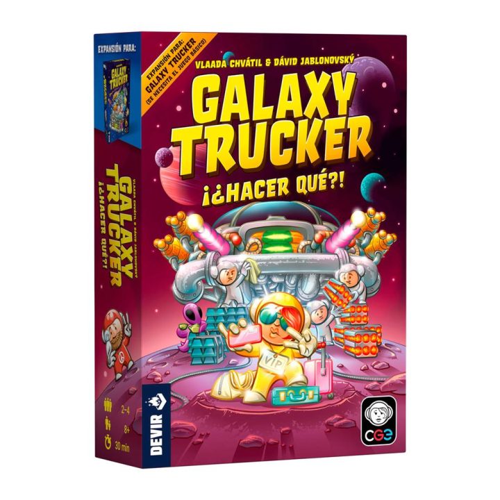 Devir Expansão Galaxy Trucker O que fazer?! (BGLAXYEX2SP)