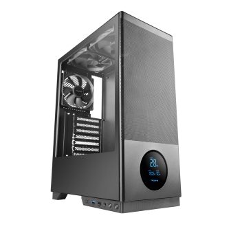 Tacens 2SAGITTA20 Midi Tower Computer Case Black
