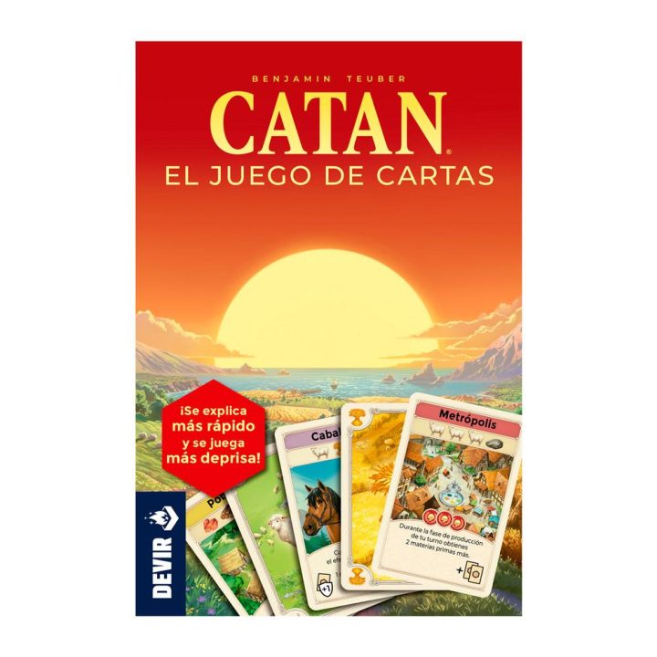 Devir Catan jogo de cartas (BGCATCARSP)