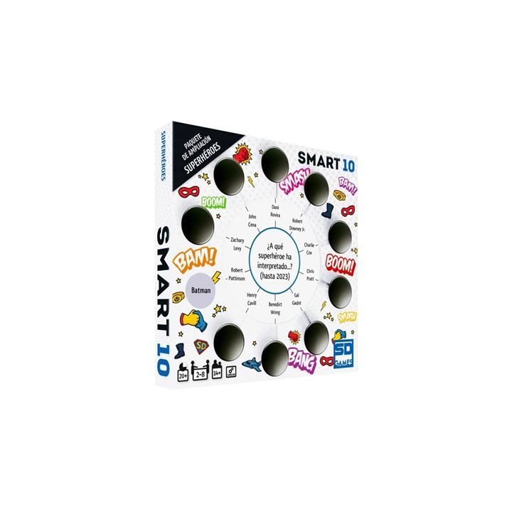 SD Games Smart 10: Superheroes Expansion Pack (SDGSMAR1008)
