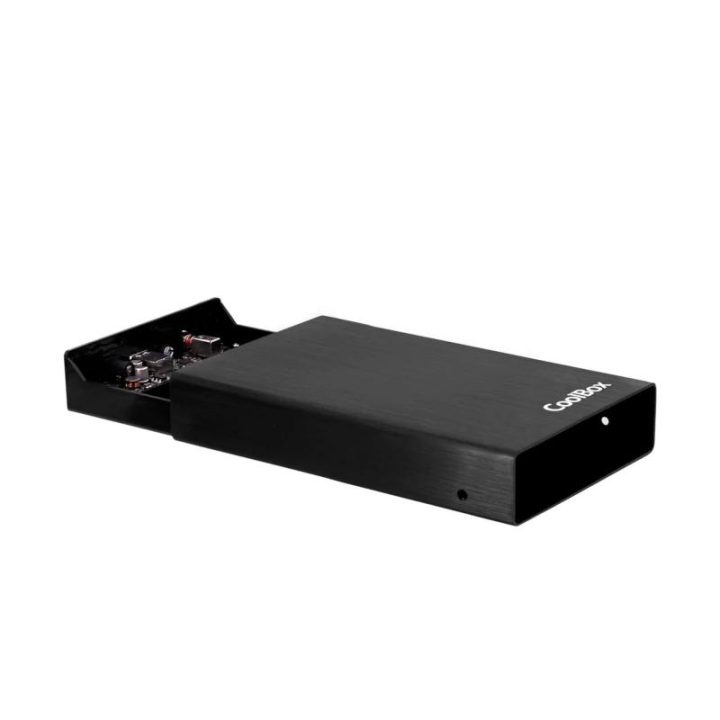 CoolBox 3.5" HDD Enclosure SCA-3533 USB3.2 GEN1 Aluminum Black