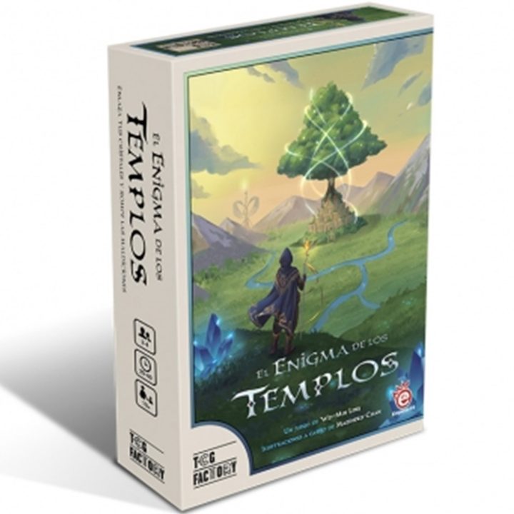 The Enigma of the Temples board game in Spanish PEGI 10