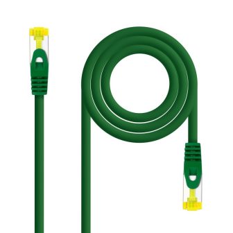 Nanocable RJ45 Patch Cable LSZH Cat.6A SFTP AWG26, Green, 1.0 m