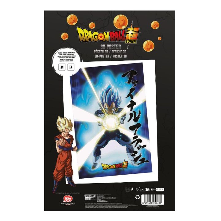 Funko 3D Poster 58x38cm Universe Survival Vegeta Dragon Ball Super…
