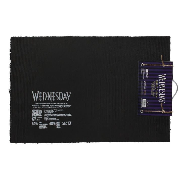 SD Toys Doormat 60x40 cm Wednesday Logo (MGM25966)