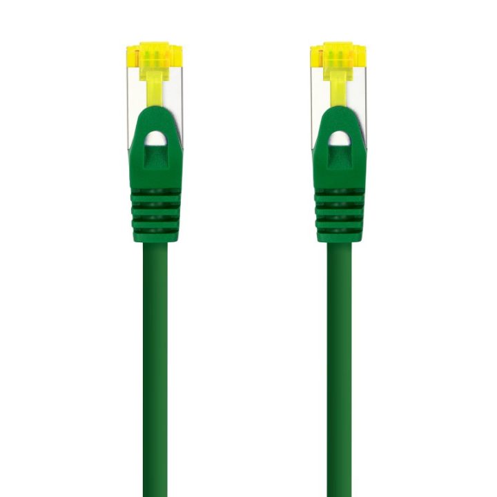 Nanocable RJ45 Patch Cable LSZH Cat.6A SFTP AWG26, Green, 1.0 m