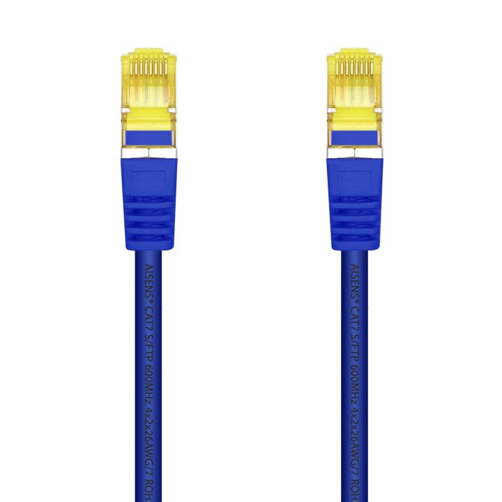 AISENS A146-0478 cabo de rede Azul 1 m Cat7 S/FTP (S-STP) Alrededor