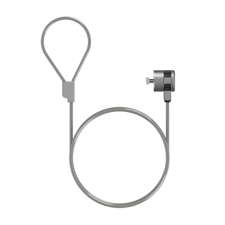 AISENS Security Cable with Key Lock for Computer, Monitor, Laptop 1.5…