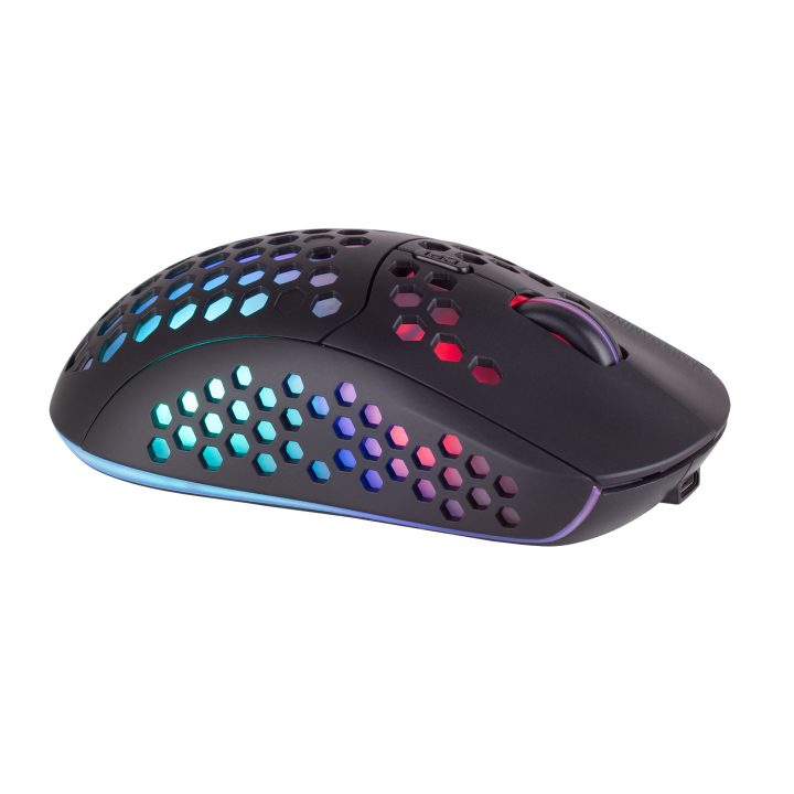 Mars Gaming MMW3, Ratón Gaming Inalámbrico, RGB Flow, Ultraligero…