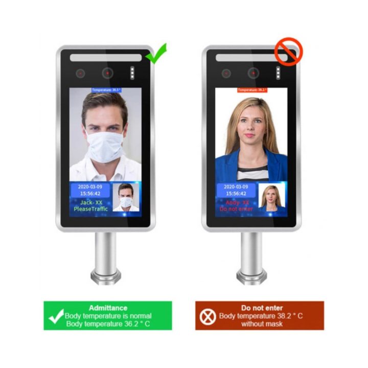 Premier SLD505 Access Control Reader Facial Recognition Terminal Gray