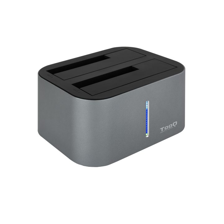 TooQ TQDS-805G USB 3.2 Gen 1 (3.1 Gen 1) Type-B Aluminum Hard Drive…
