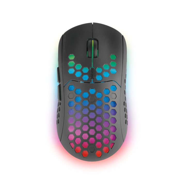 Mars Gaming MMW3, Rato Gaming Sem Fios, RGB Flow, Ultraleve 79g…
