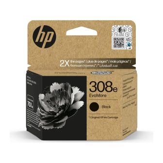 HP Cartucho de Tinta Original EvoMore 308e negra