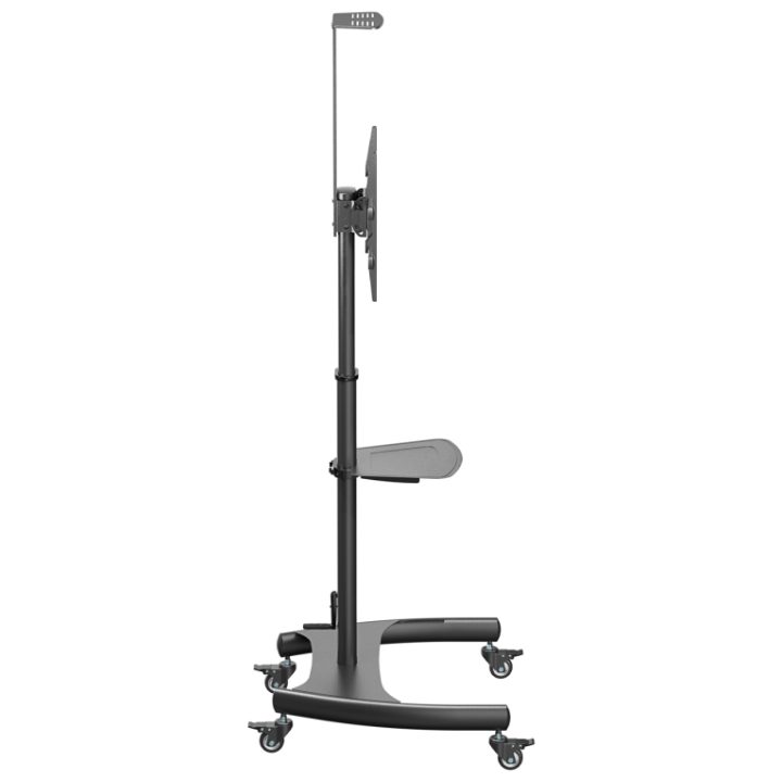 AISENS Soporte de Suelo ECO con Ruedas y Manivela, Bandeja para DVD y…