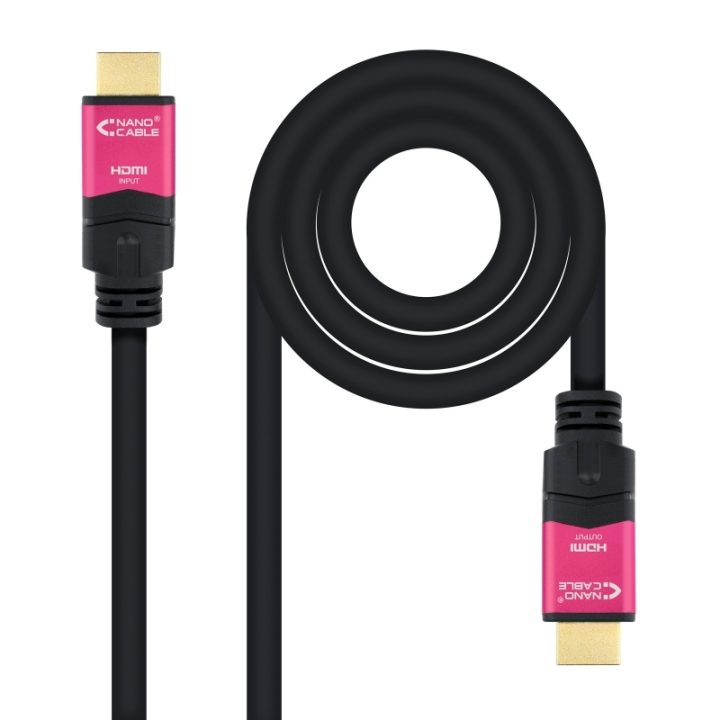 Nanocable 10.15.3715 HDMI Cable 15 m HDMI Type A (Standard) Black…