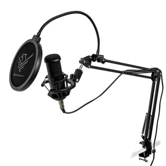 Kit de microfone Phoenix Technologies StreamCast Pro Gaming com…