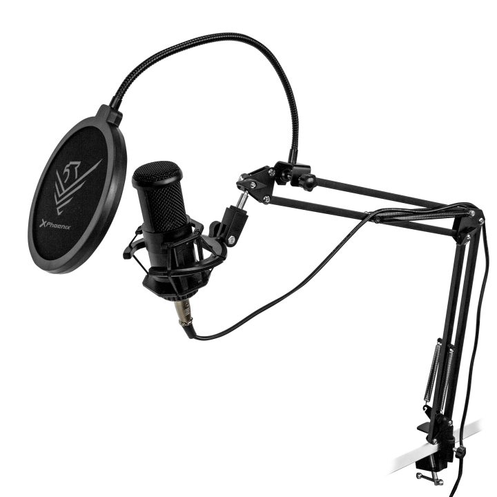 Kit de microfone Phoenix Technologies StreamCast Pro Gaming com…