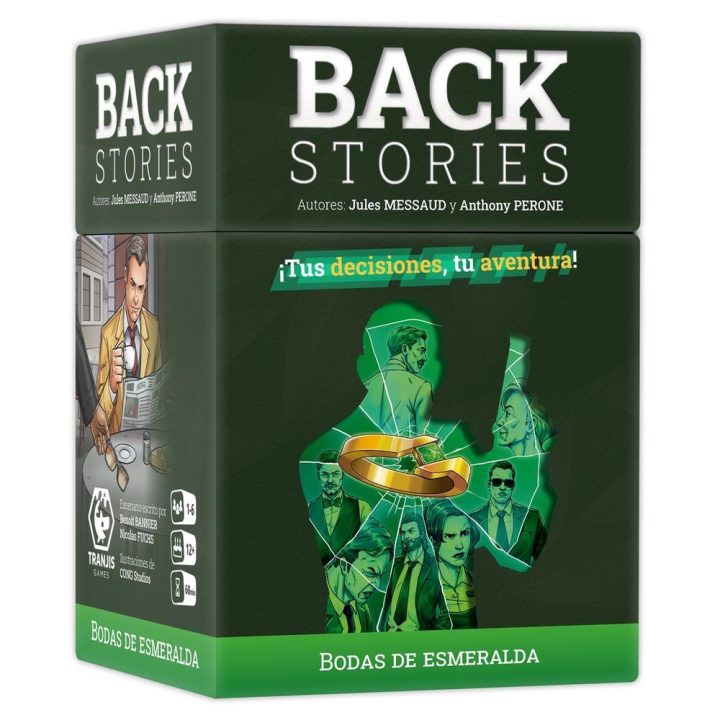 Tranjis games sl Juego de mesa back stories 2-bodas de esmeralda