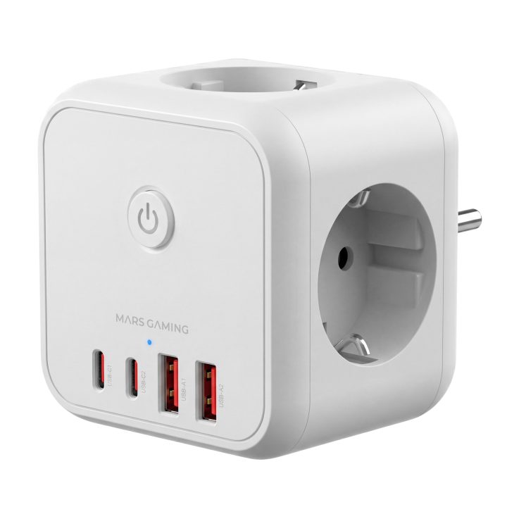 Mars Gaming MDCUBE20W carregador de dispositivo móvel Branco