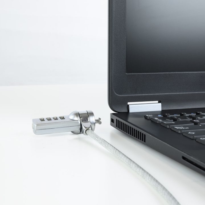 TooQ TQCLKC0015 Anti-Theft Cable Silver 1.5 m
