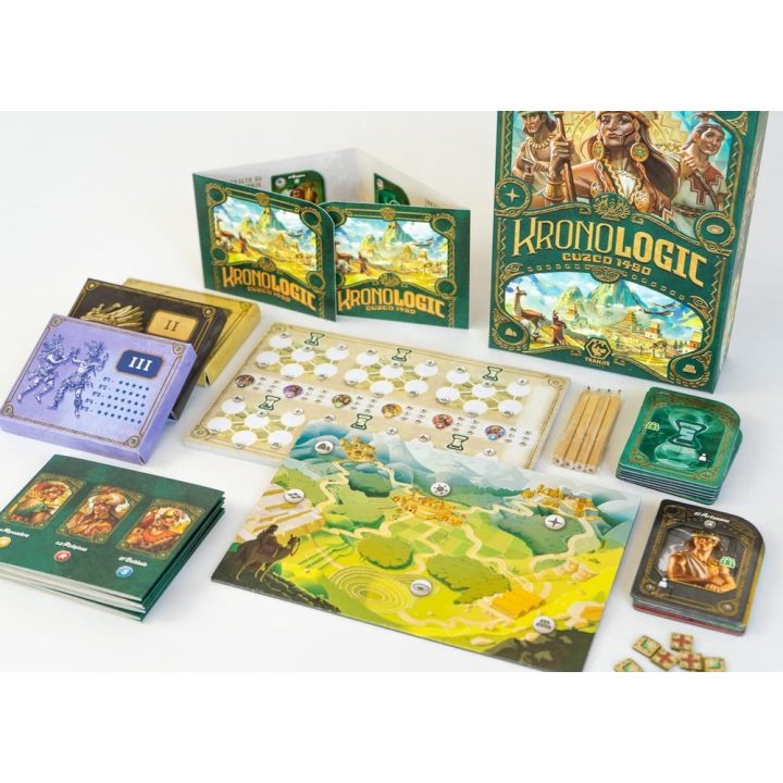 Tranjis Games SL Kronologic Board Game: Cusco 1450