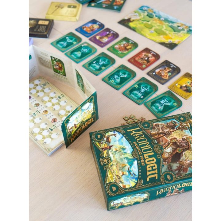 Tranjis Games SL Kronologic Board Game: Cusco 1450