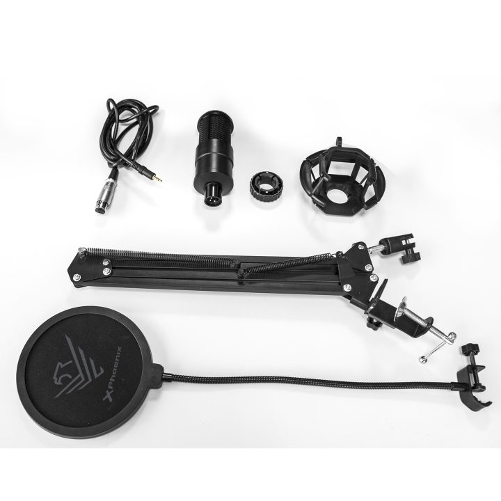 Phoenix Technologies Phoenix StreamCast Pro Gaming Microphone Kit…