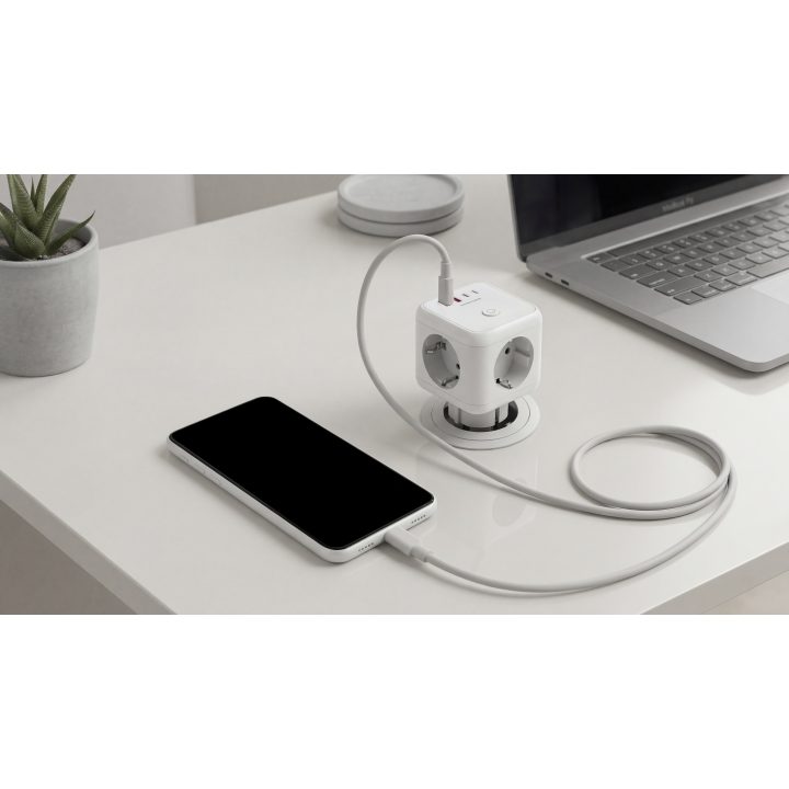 Mars Gaming MDCUBE20W Mobile Device Charger White